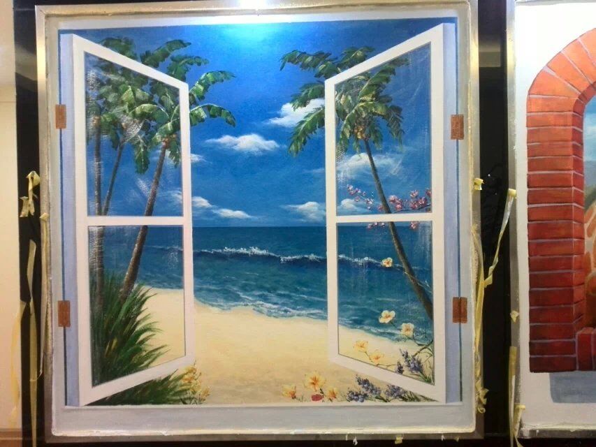 墻繪在家裝的應用