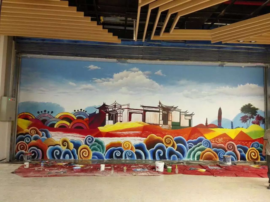 室內壁畫彩繪