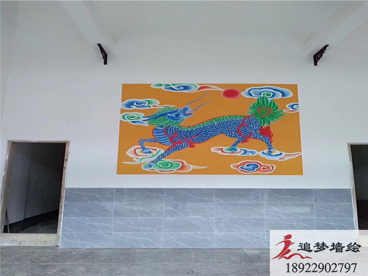 封開古建筑彩繪【墻體彩繪】