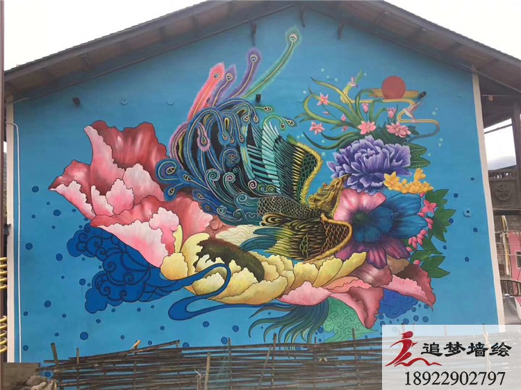 廣西網紅鄉村彩繪【壁畫】