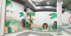 珠海融創(chuàng)架空層彩繪