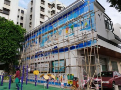 東莞石排太和社區(qū)彩繪
