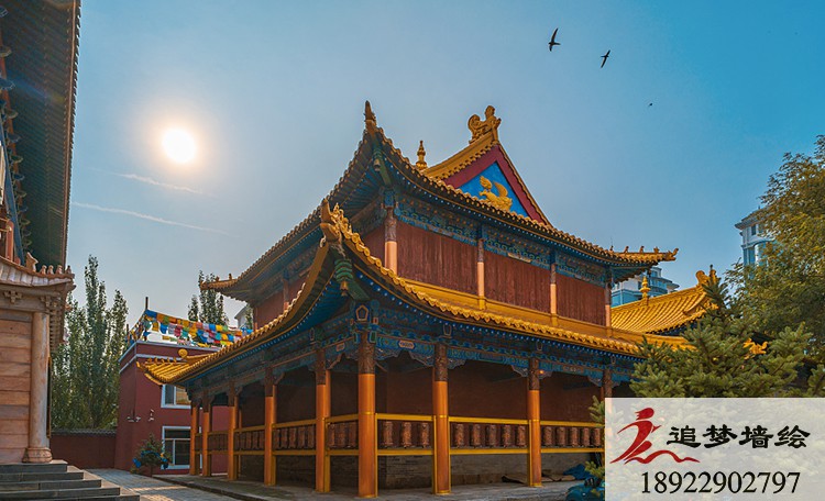 古建筑彩繪汕頭潮南