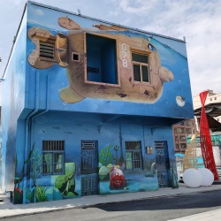 東莞678小鎮彩繪