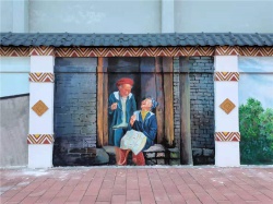 清遠(yuǎn)連南文化墻